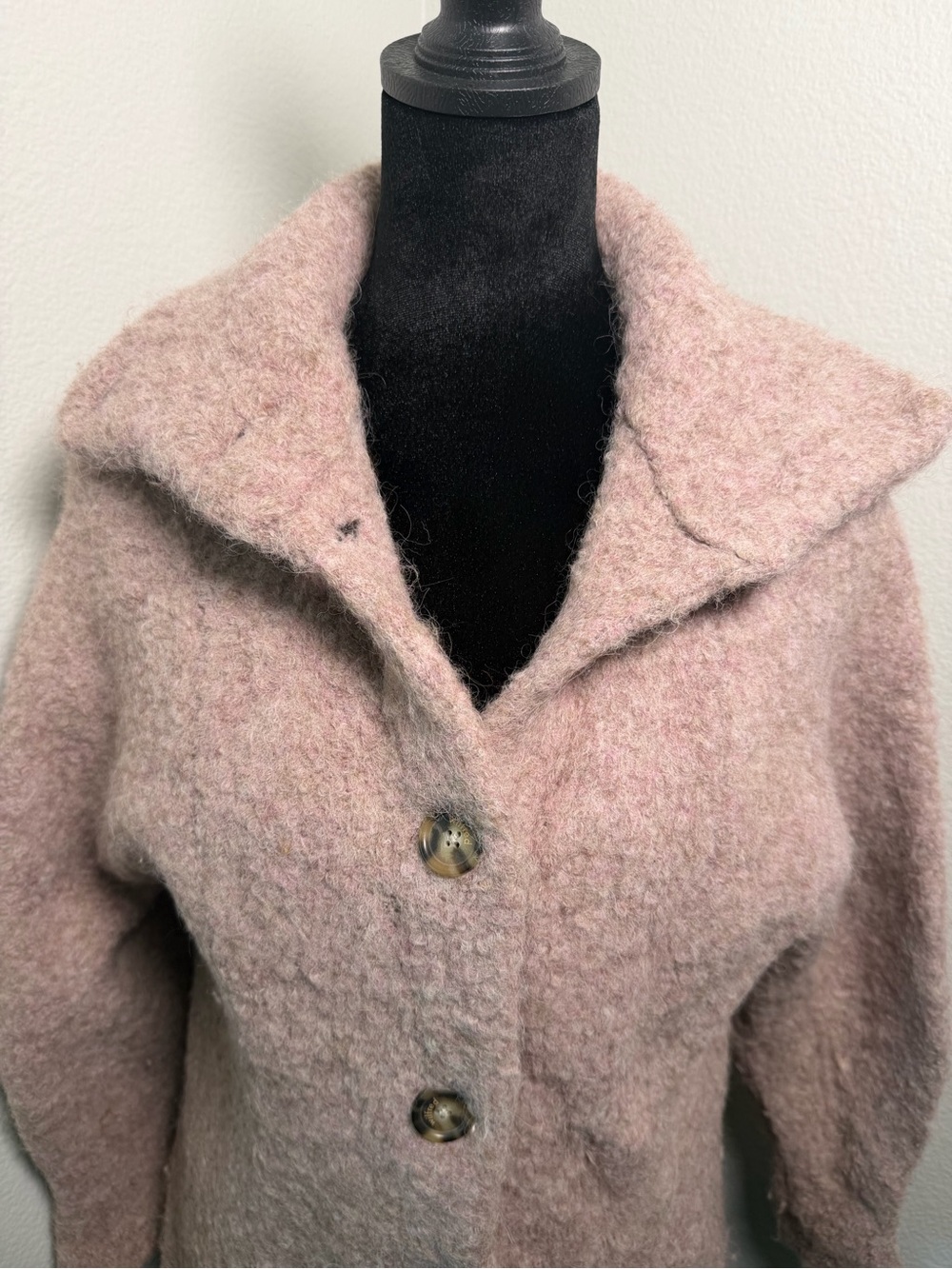 Wilfred Aritzia Lilac/Light Pink Alpaca Cardigan Size XS - Picture 3 of 10